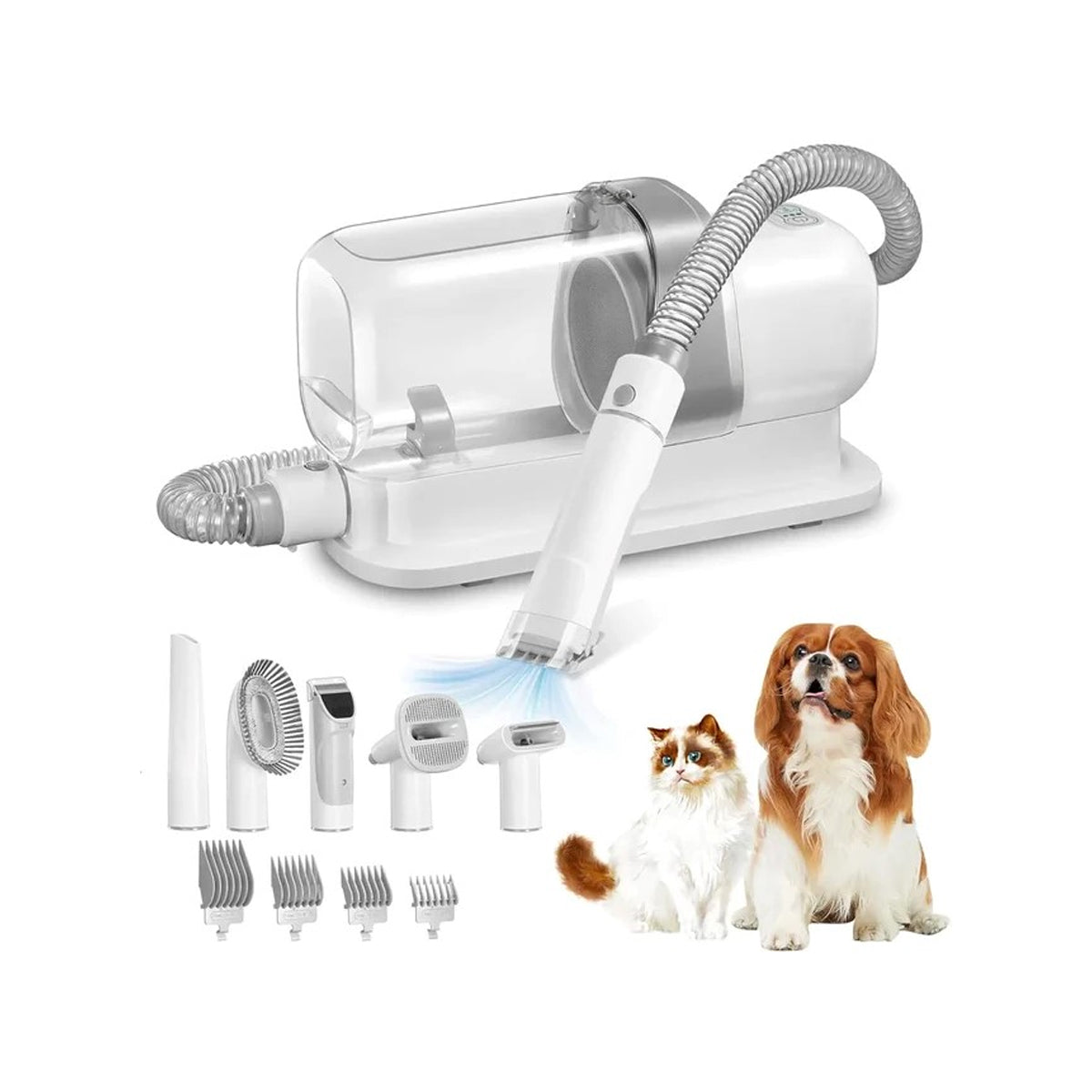 Dog Vacuum Kit: Grooming & Hair Removal