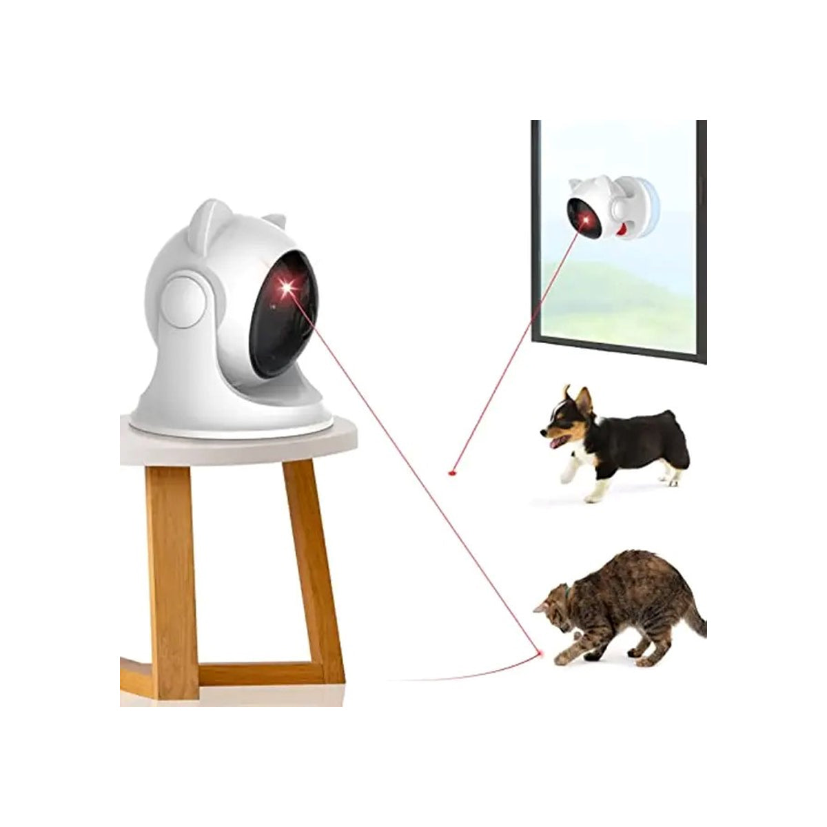 Auto Laser Pets Toy - Motion, Rechargeable