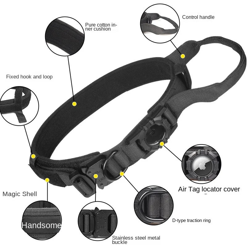 Nylon AirTag Holder Collar for Pets