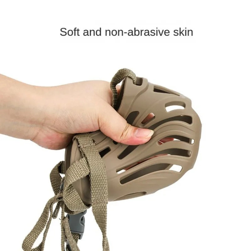 Adjustable Silicone Dog Muzzle