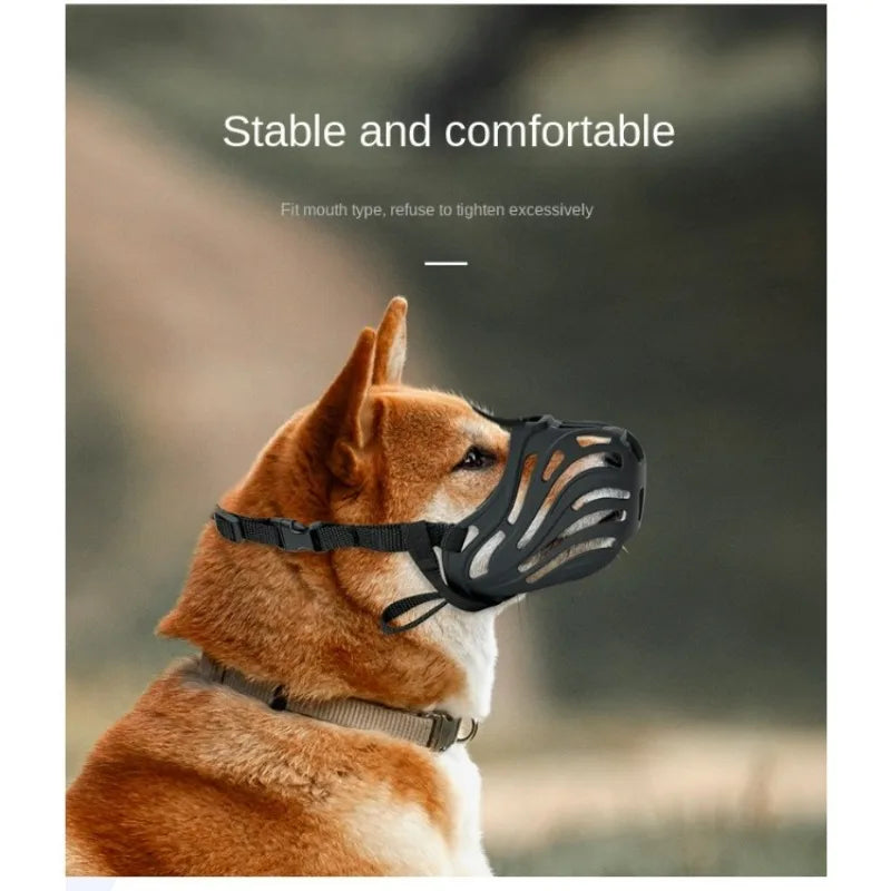 Adjustable Silicone Dog Muzzle
