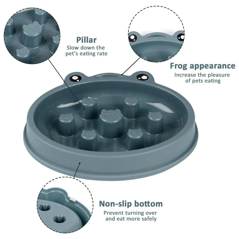 Eco-Friendly Slow Feed Bowl (Dogs, Cats)