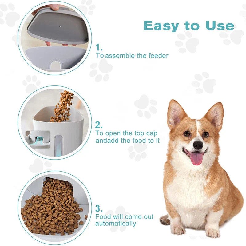 3.8L Auto Pet Feeder For Pets