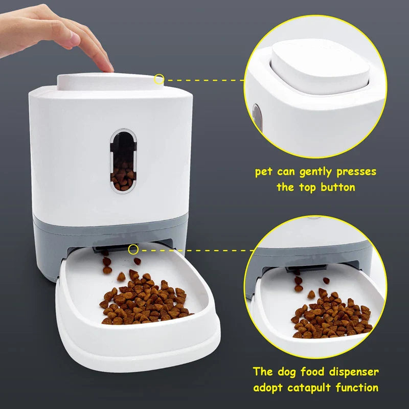 Interactive Automatic Dog Feeder Bowl