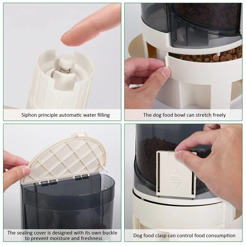 Auto Pet Feeder & Waterer