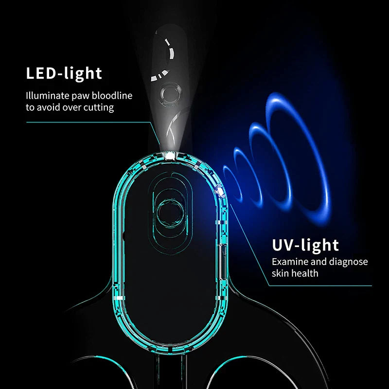 LED & UV Light Nail Clippers For Pets