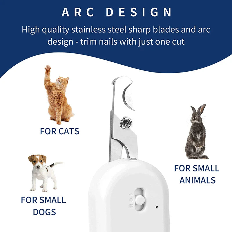 LED & UV Light Nail Clippers For Pets