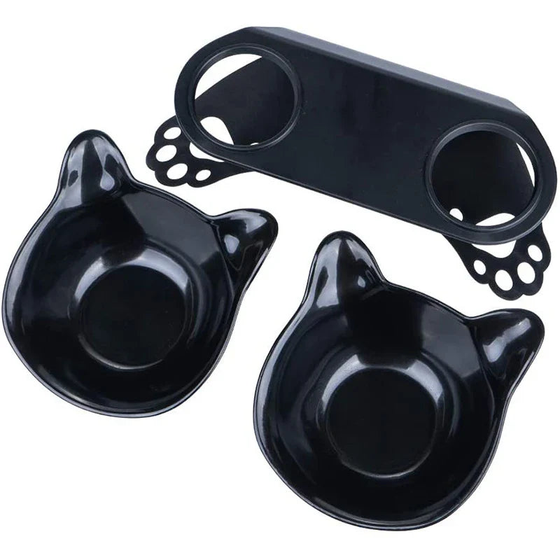 Eco-Friendly Raised Cat Bowls
