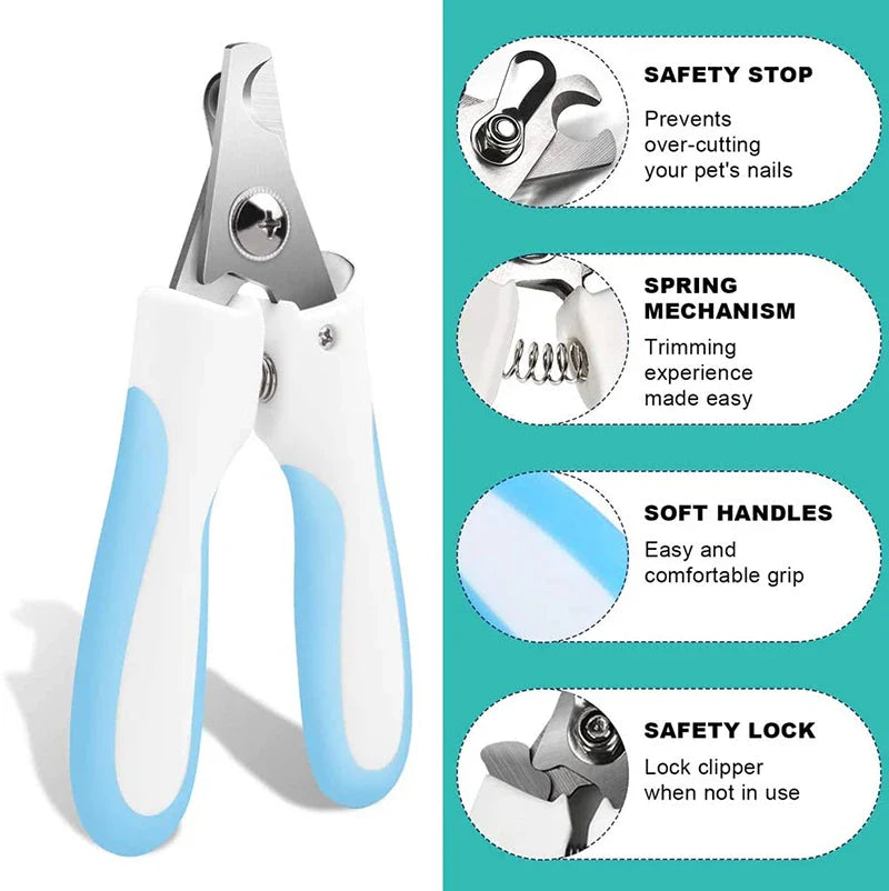 Durable Dog Nail Cutter with Safety Guard