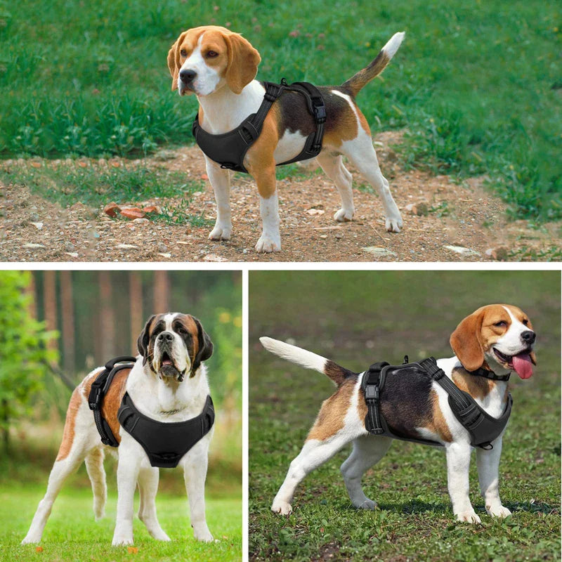 Breathable No Pull Harness (Reflective)