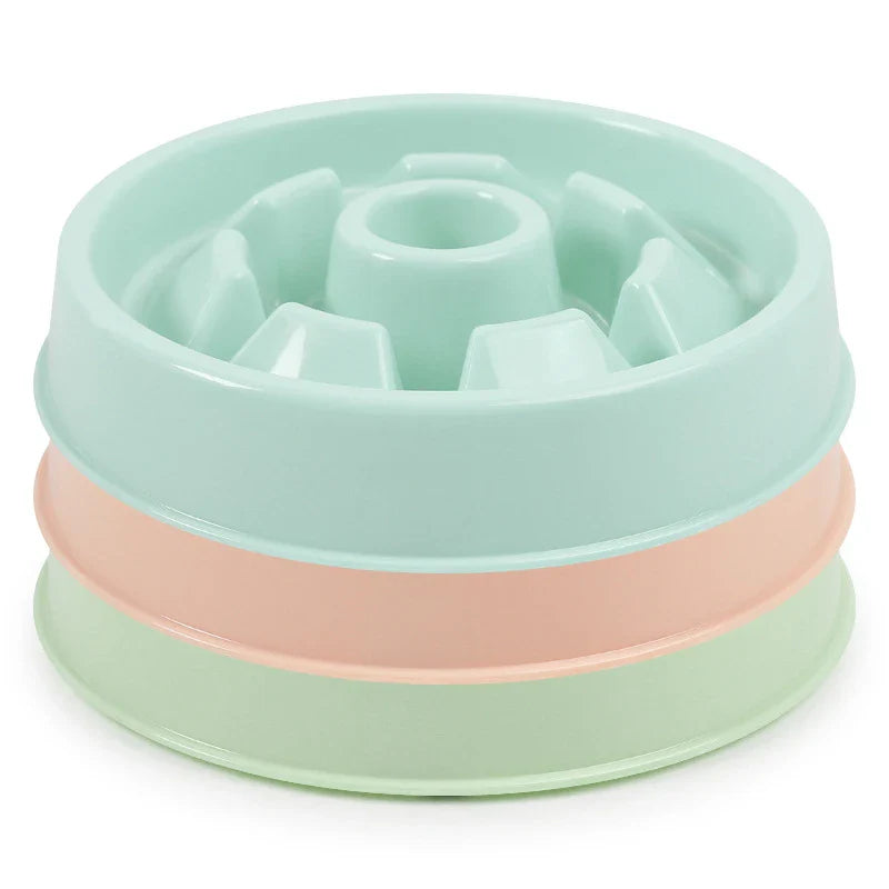 Anti-Choke Slow Feed Dog Bowl