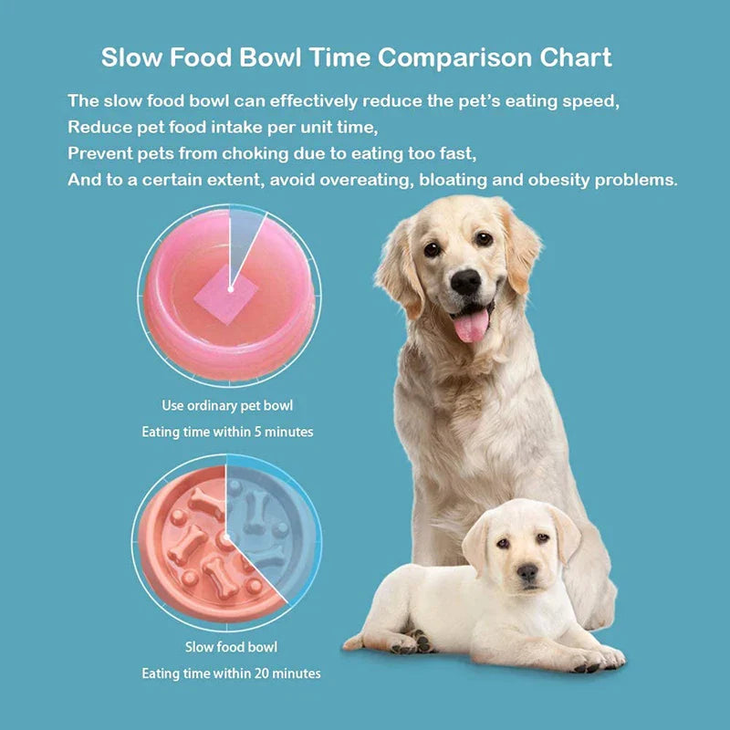 Eco-Friendly Slow Feed Dog Bowl