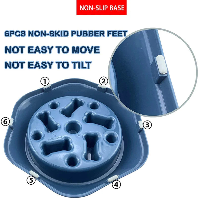 Eco-Friendly Slow Feed Dog Bowl