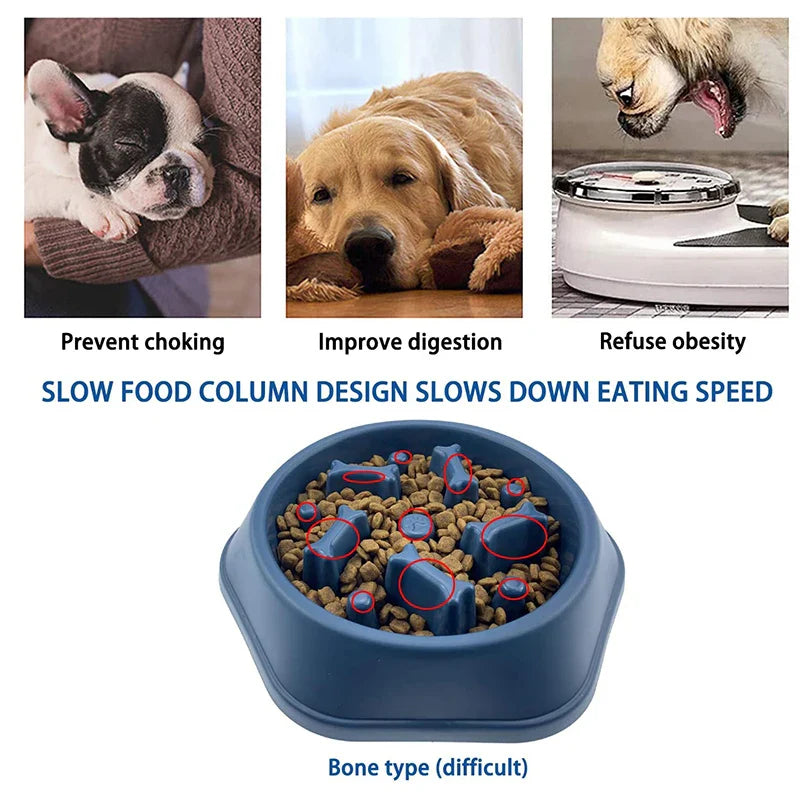 Eco-Friendly Slow Feed Dog Bowl
