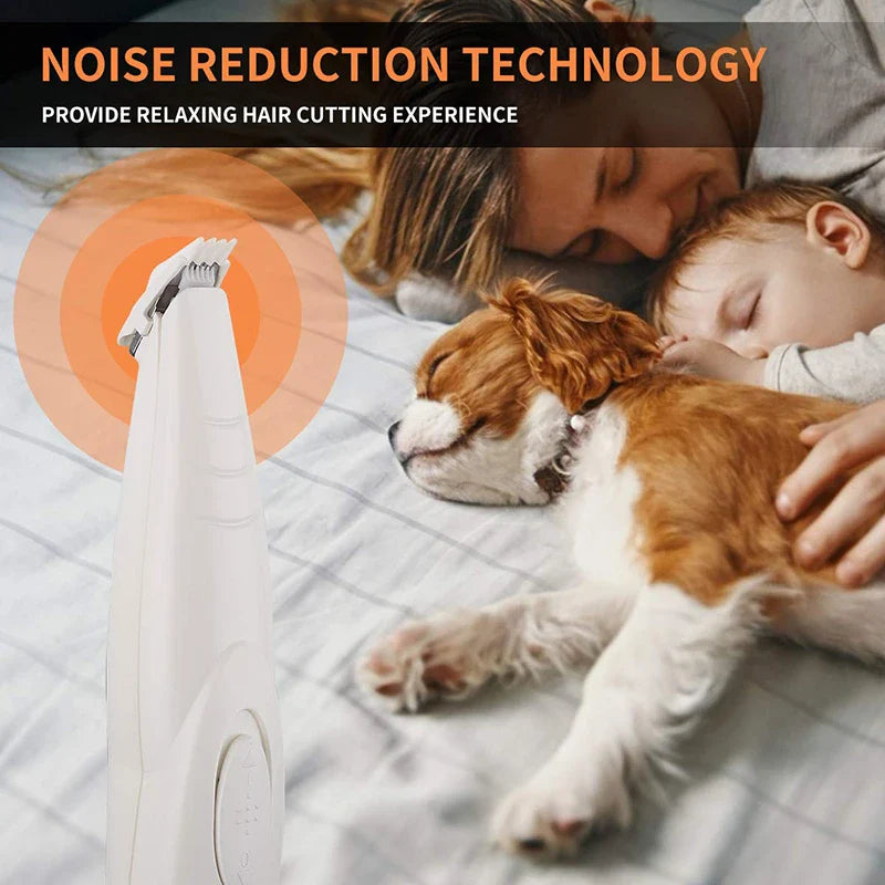 Cordless Electric Pet Hair Trimmer