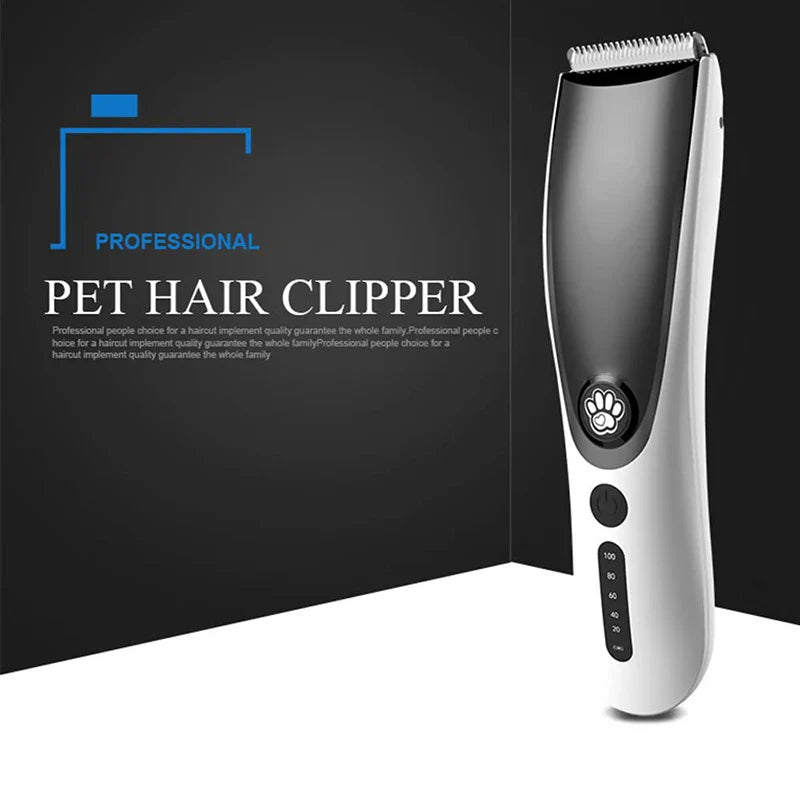 Efficient Cordless Electric Dog Hair Trimmer