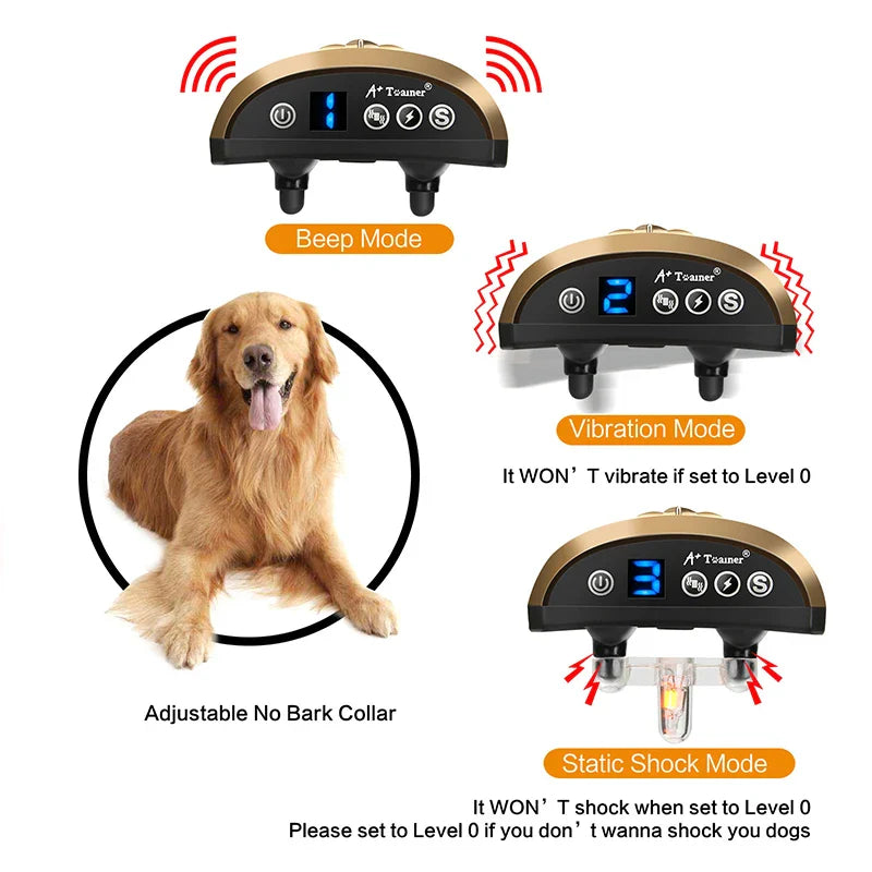 USB Rechargeable Electric Dog Training Collar