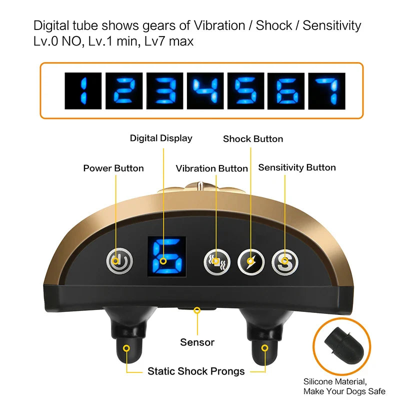 USB Rechargeable Electric Dog Training Collar