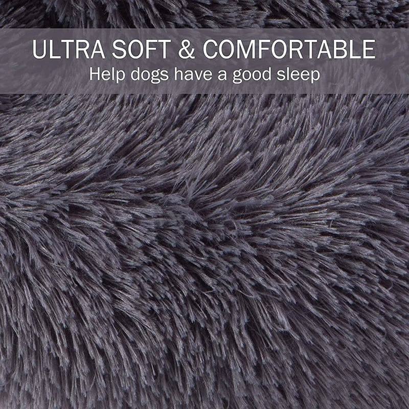 Fluffy Calming Dog Bed