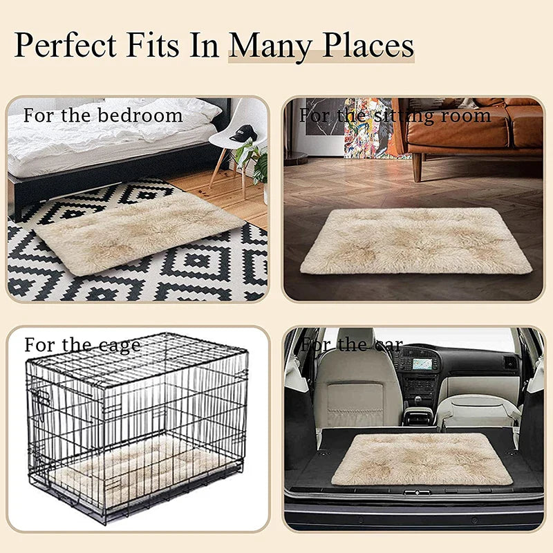 Fluffy Calming Dog Bed