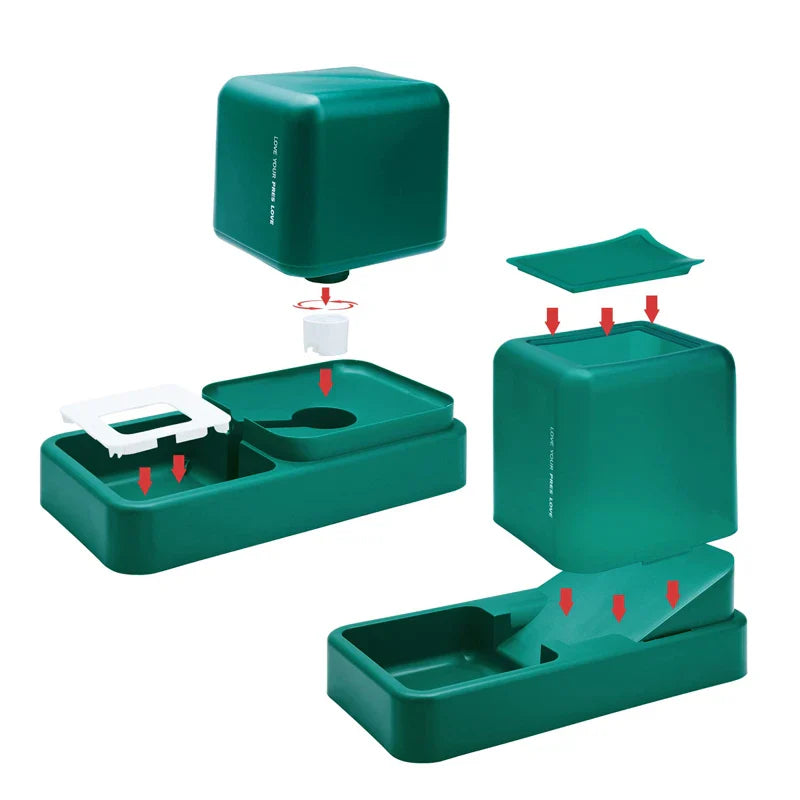 Automatic Dog Feeder & Water Dispenser