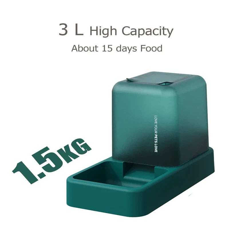 Automatic Dog Feeder & Water Dispenser