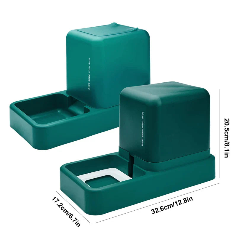 Automatic Dog Feeder & Water Dispenser