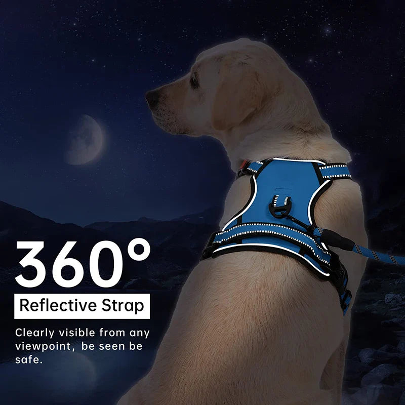 No Pull Reflective Dog Harness