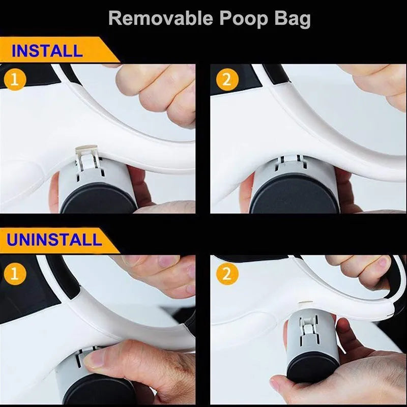 Premium 8M Retractable Dog Leash