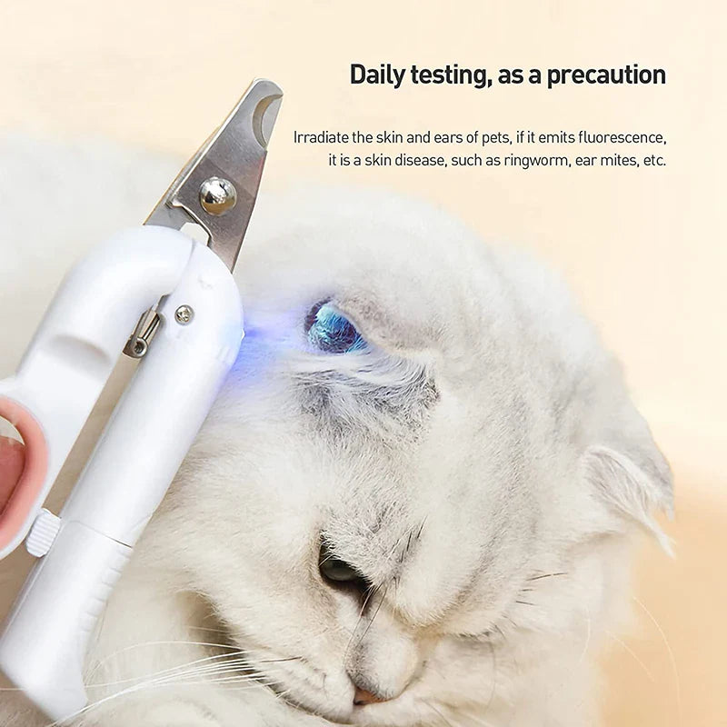 Nail Clippers with LED Light for Cats & Dogs
