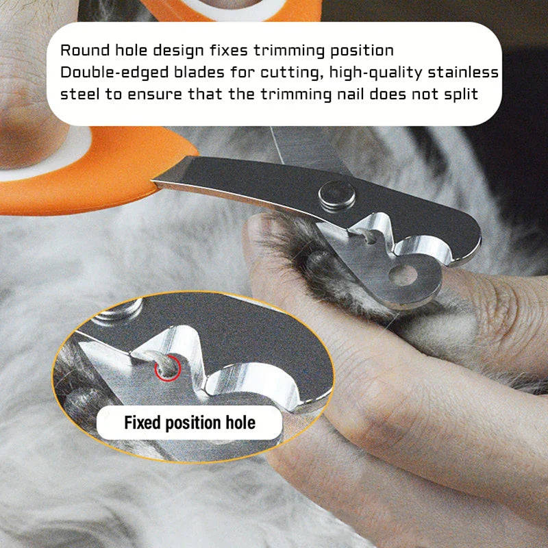 Safe Pet Nail Clippers with comfortable grip