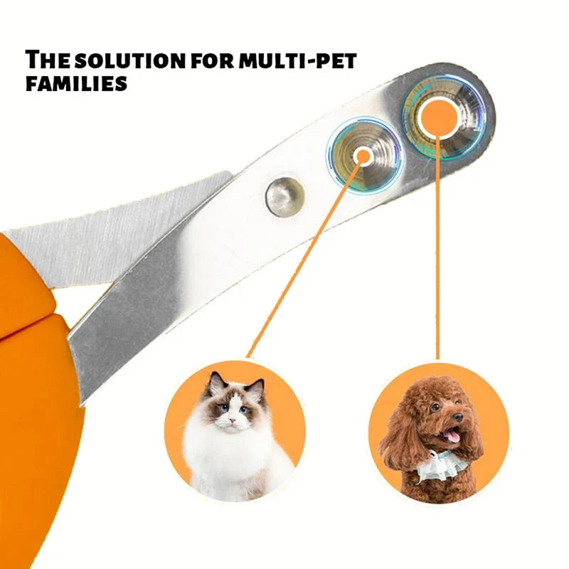 Safe Pet Nail Clippers with comfortable grip