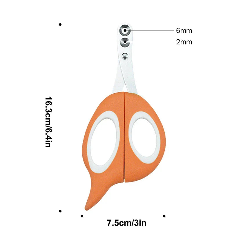 Safe Pet Nail Clippers with comfortable grip