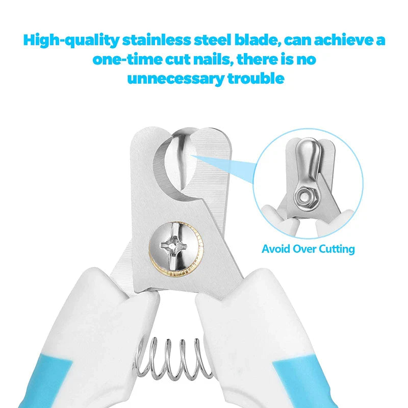 Professional Dog Nail Clippers with Ergonomic Handle