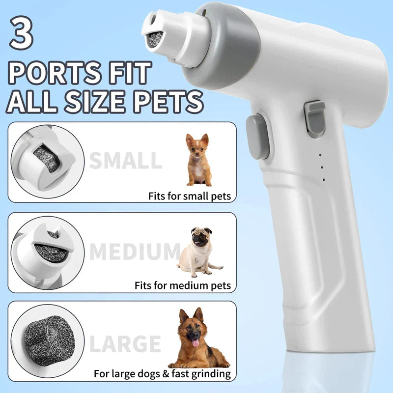 Professional LED Light Dog Nail Grinder