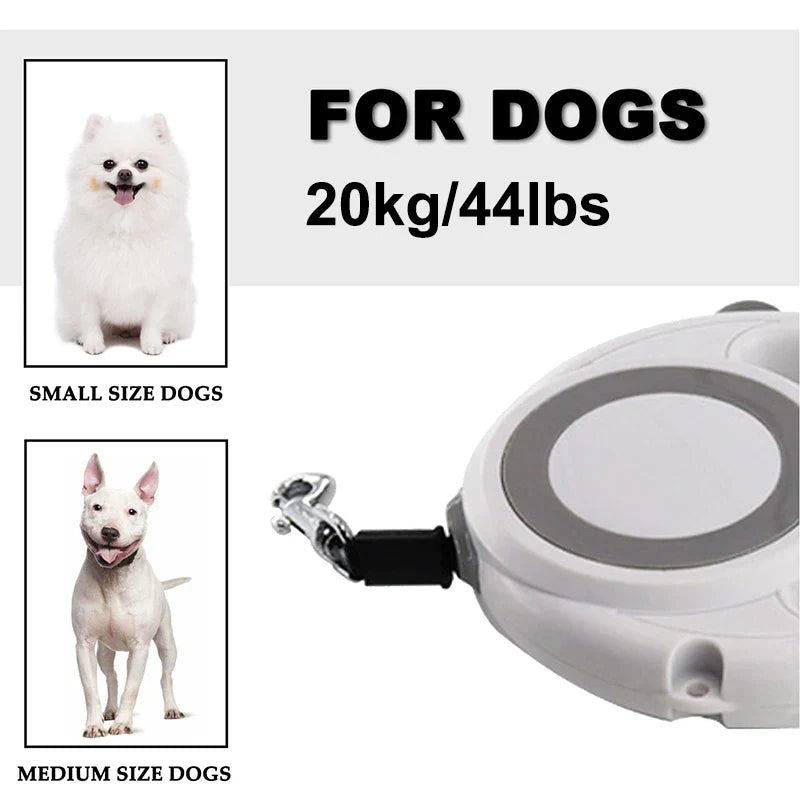 Retractable Dog Leash with Anti-Slip Handle