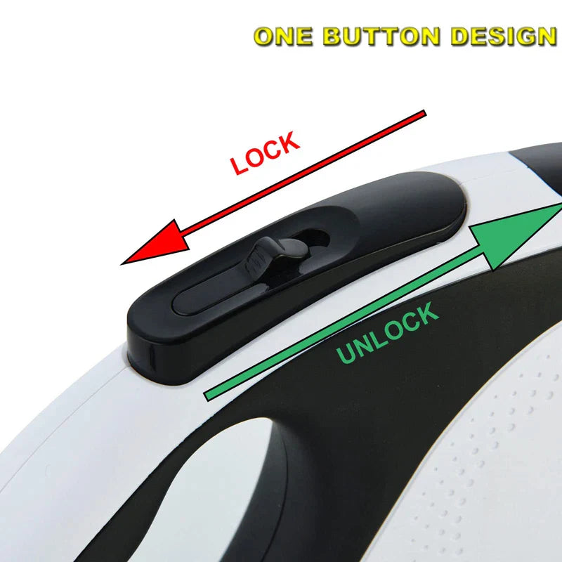 5M Heavy Duty Retractable Dog Leash