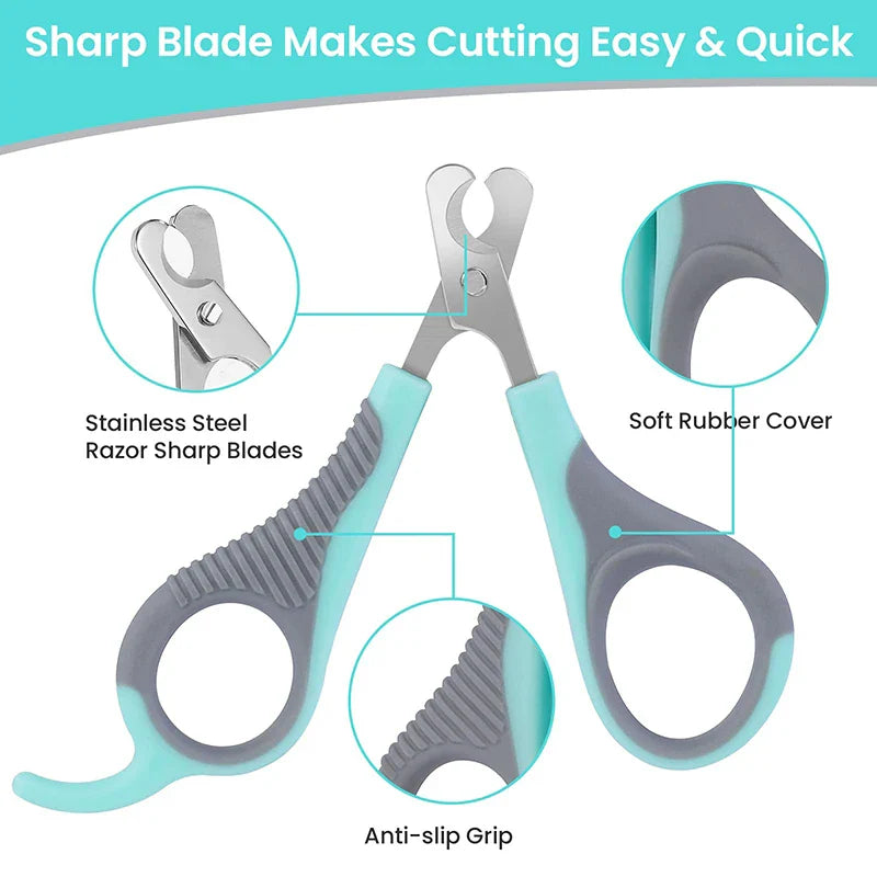 Stainless Steel Nail Clipper for Puppies & Kittens