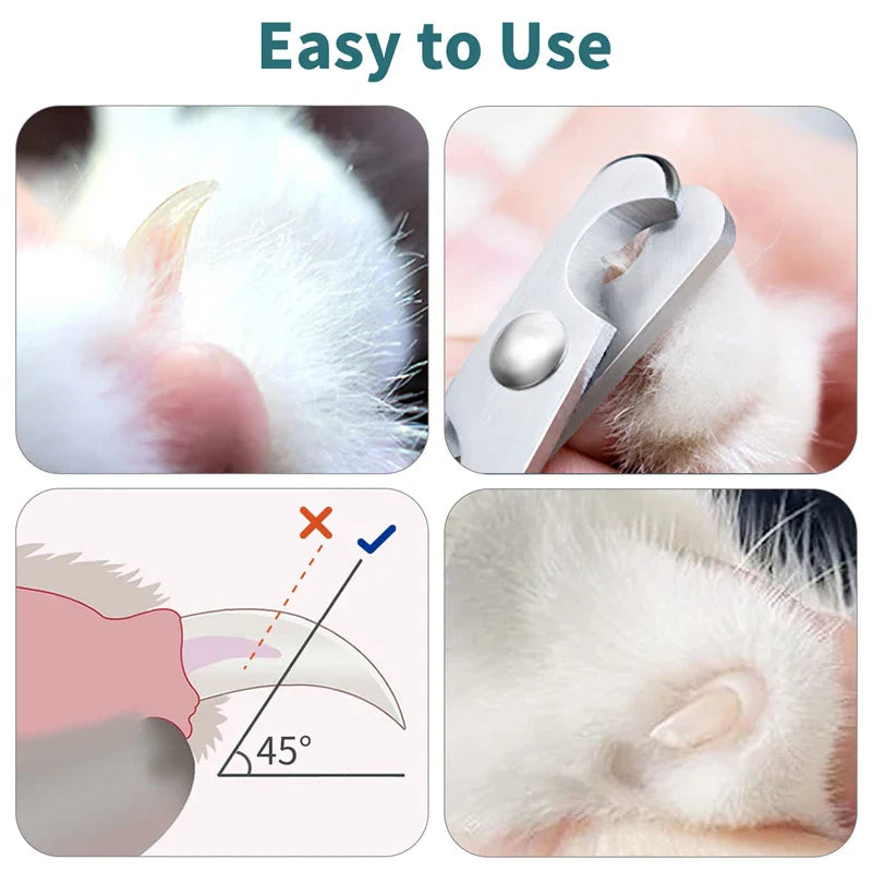 Stainless Steel Cat Nail Clippers