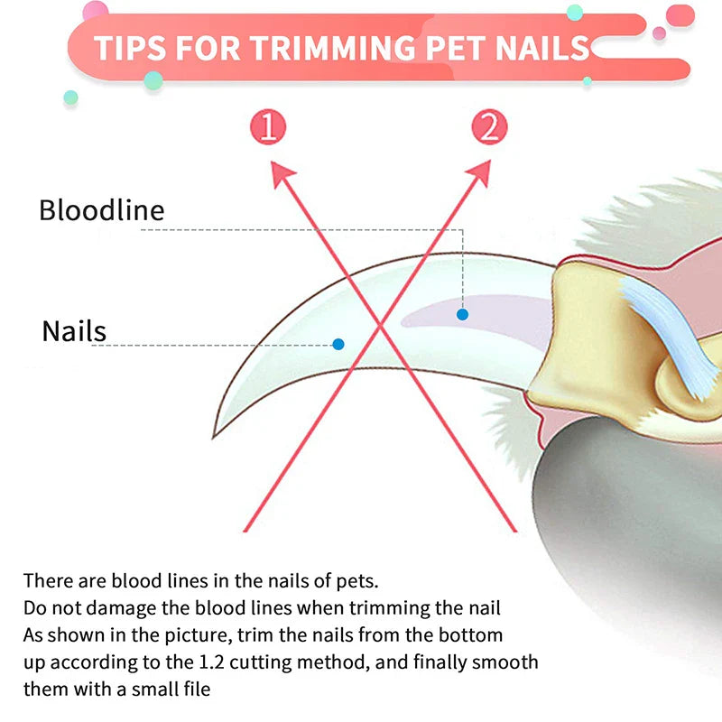 Dog Nail Clippers with Sharp Blades