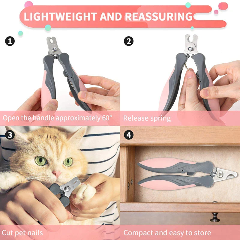 Dog Nail Clippers with Sharp Blades