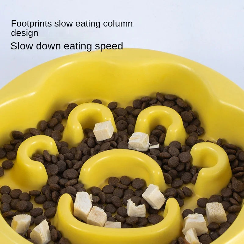Ceramic Slow Feed Bowl For Pets