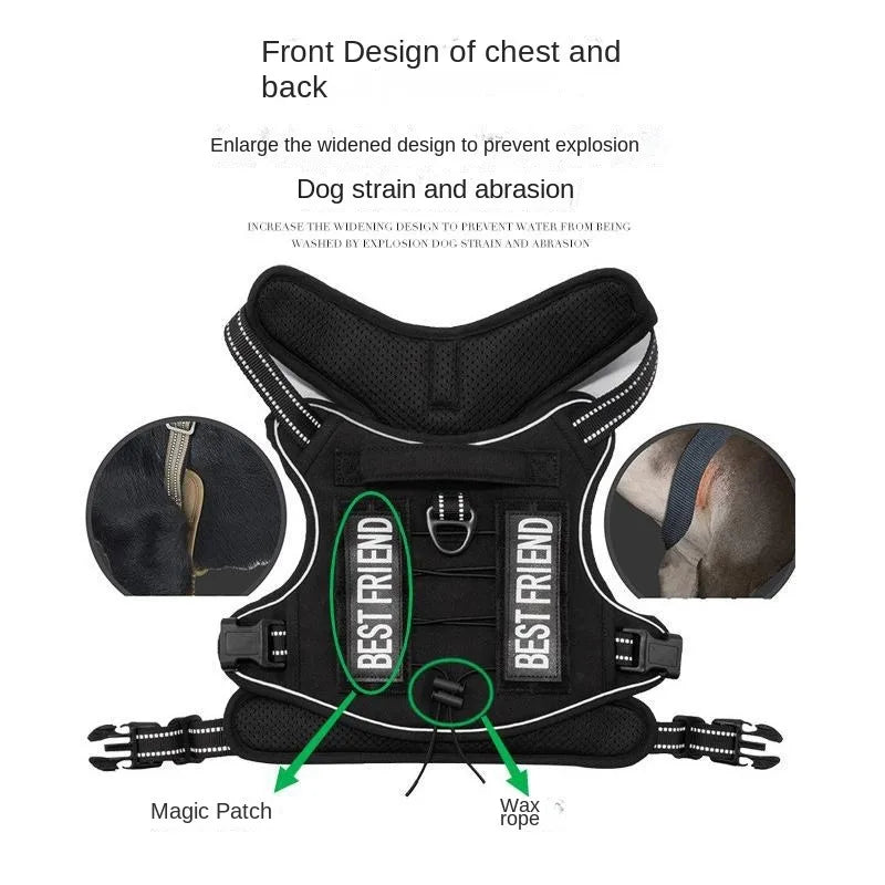 Reflective Dog Training Harness