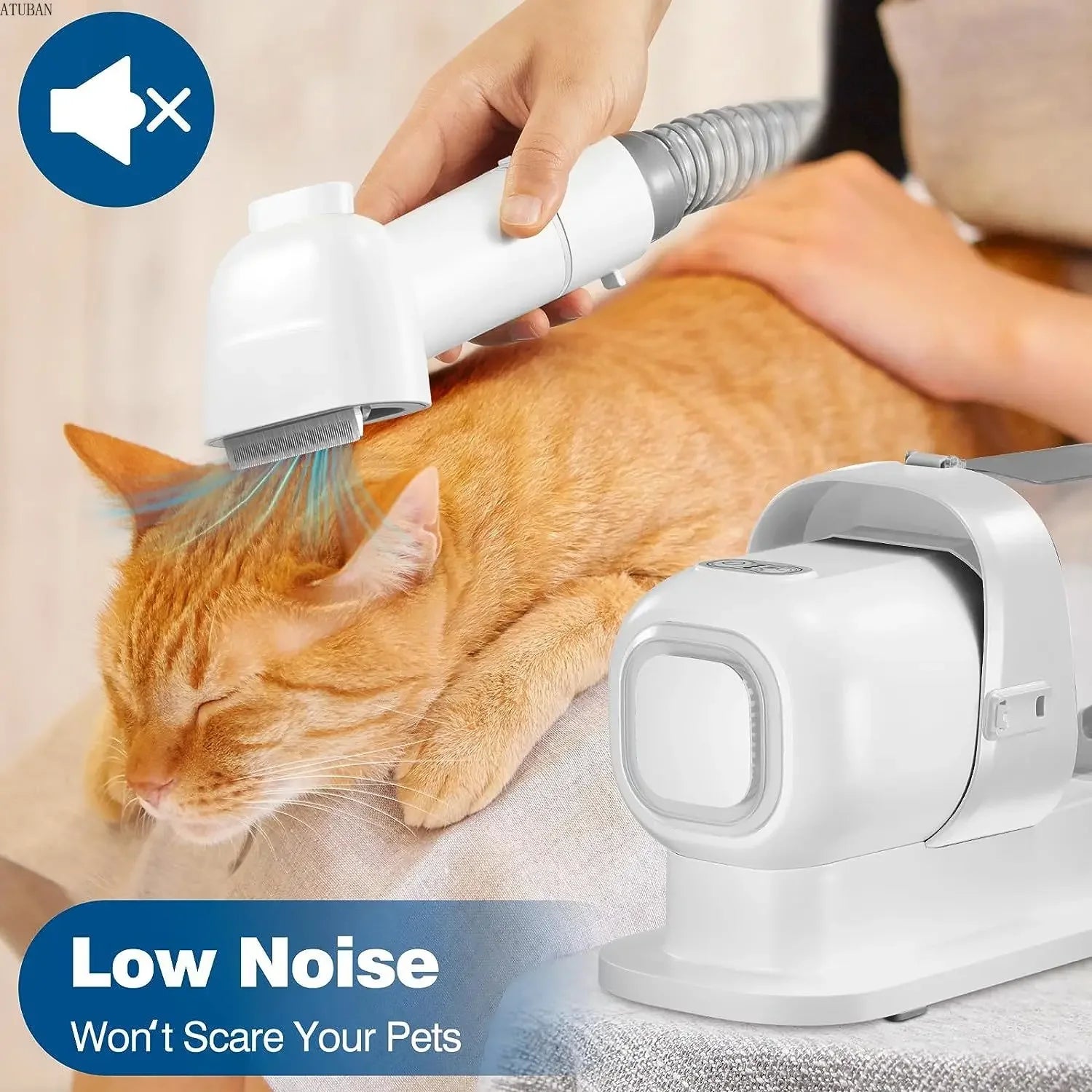 Dog Vacuum Kit: Grooming & Hair Removal