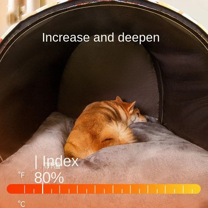 Winter Warm Oversized House For Pets