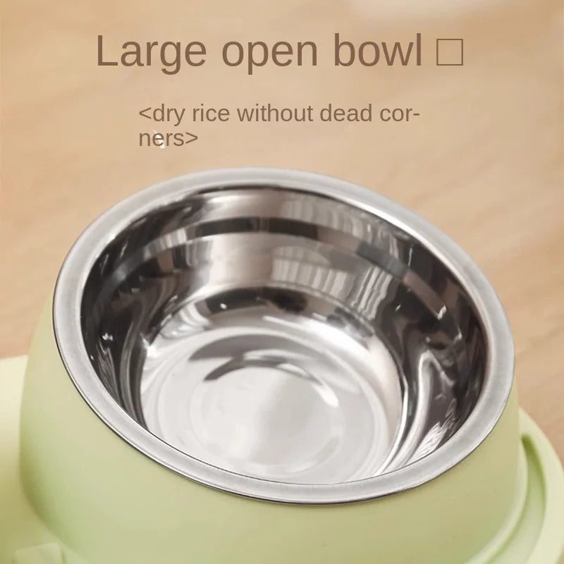 Macaron Pet Double Bowl for Cats and Dogs