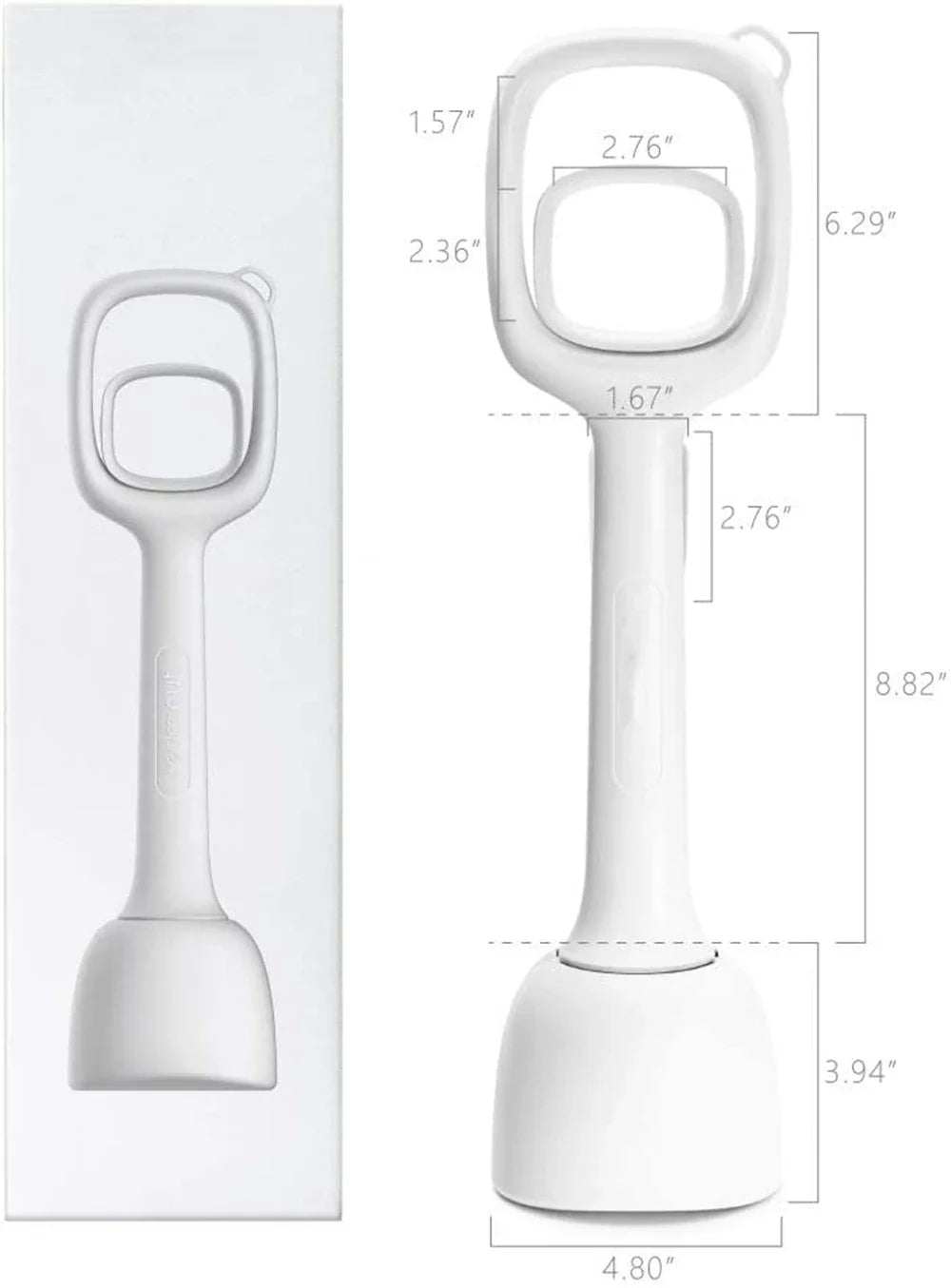 Long Handle Poop Scooper for Dogs & Cats