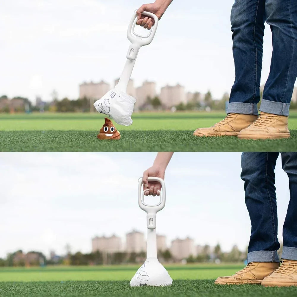 Long Handle Poop Scooper for Dogs & Cats
