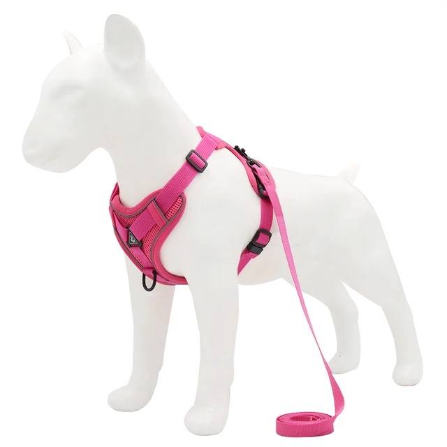 Reflective No-Pull Pet Safety Harness Set