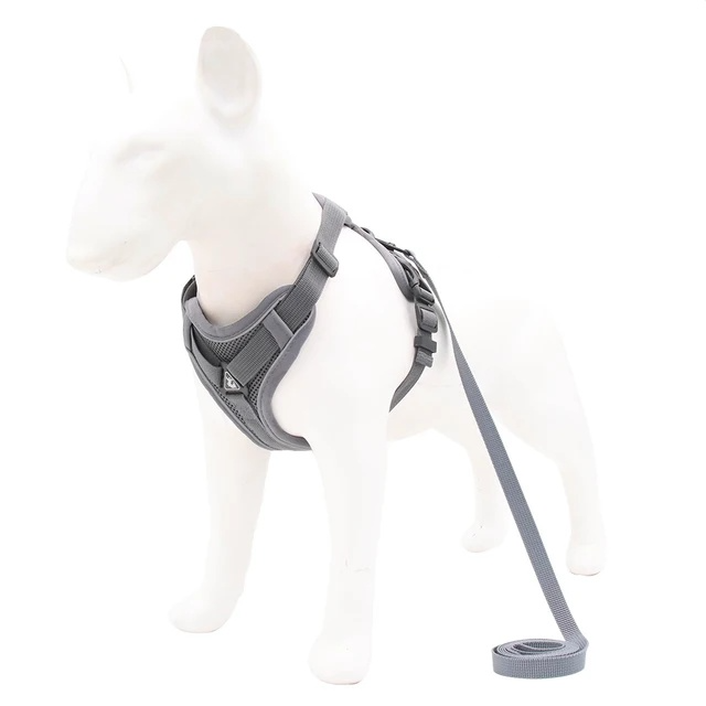 Reflective No-Pull Pet Safety Harness Set